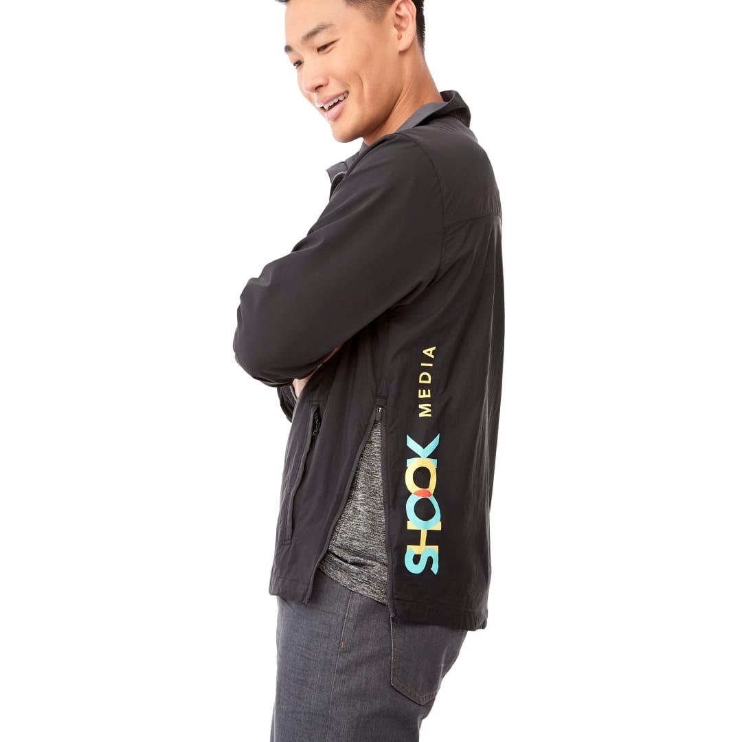 Mens odaray 1/2 zip jacket Black miniatura 17