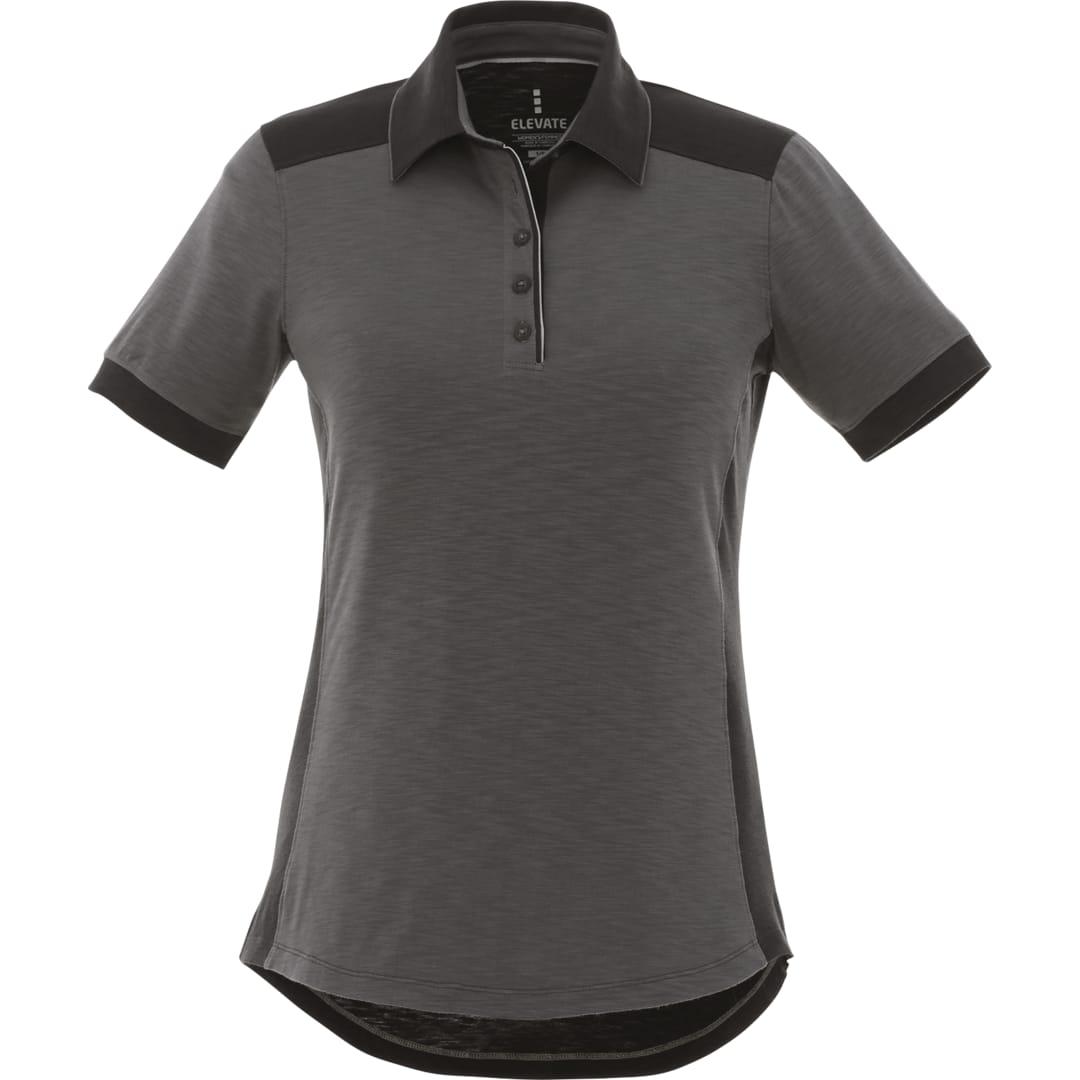 Womens laramie short sleeve polo Blue miniatura 10