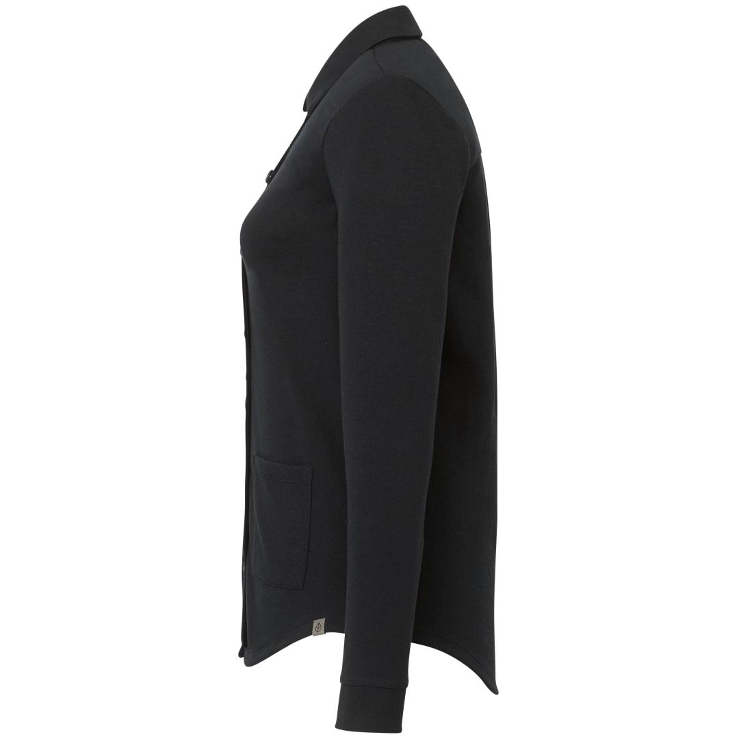 Rigi eco knit button cardi - womens Black miniatura 19