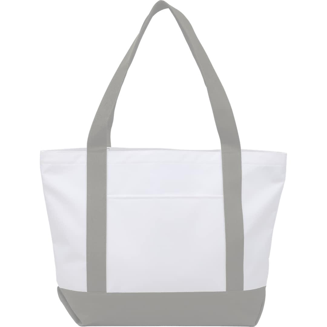 Oversized recyled canvas tote bag Black miniatura 18