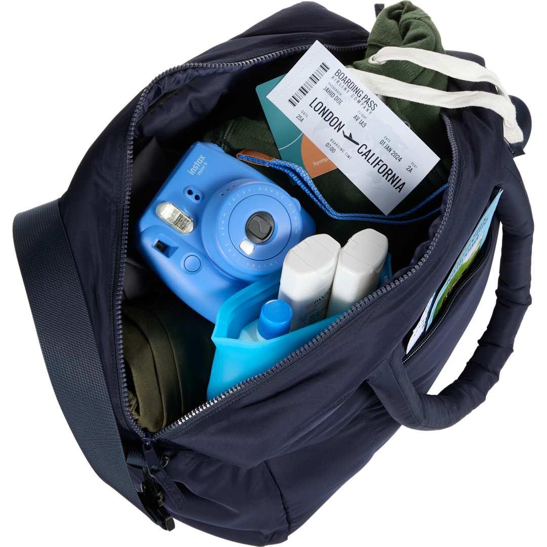 Puffer recycled duffle bag Grey miniatura 14