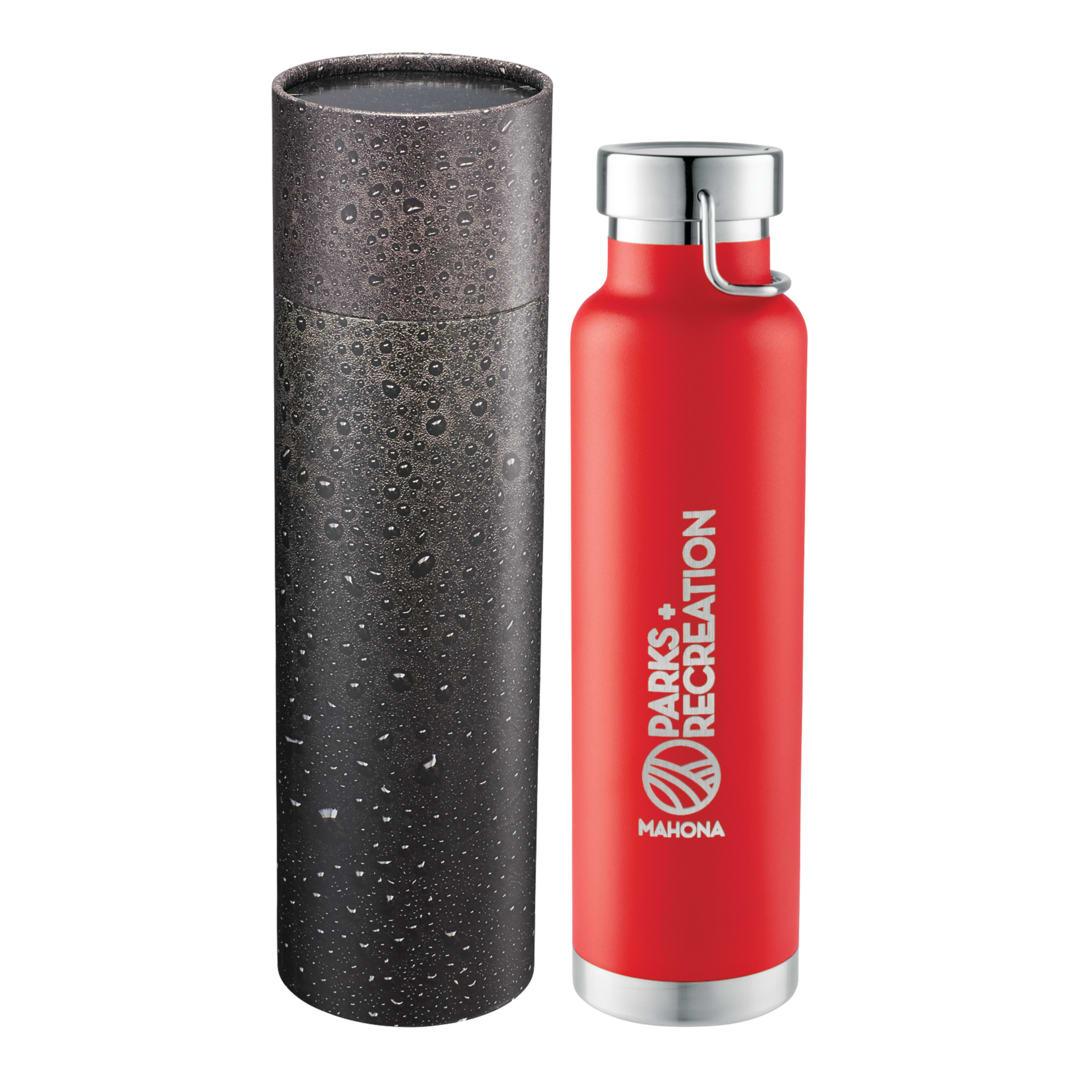 Thor copper vac bottle 22oz with cylindrical box Black miniatura 14