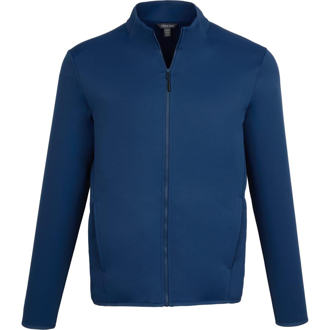 Telica brush back fleece jacket - mens Blue miniatura 4
