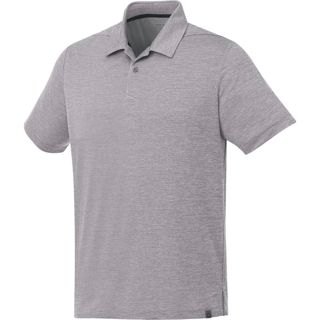 Mens dege eco ss polo Blue miniatura 7