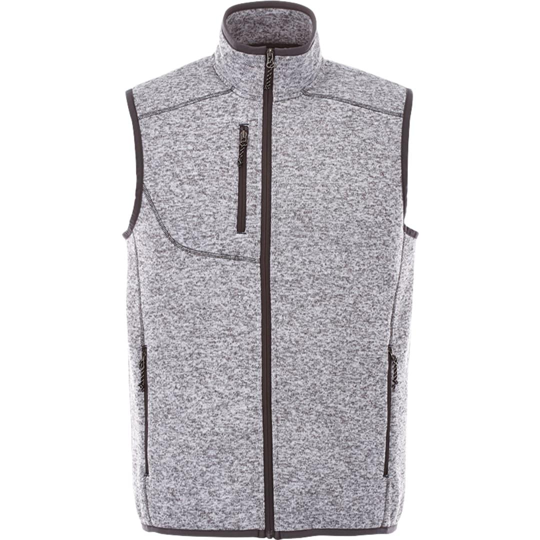 Mens fontaine knit vest Grey miniatura 12