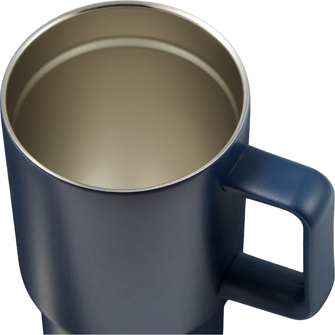 Summit 18oz recycled vacuum insulated mug w/ straw Black miniatura 20