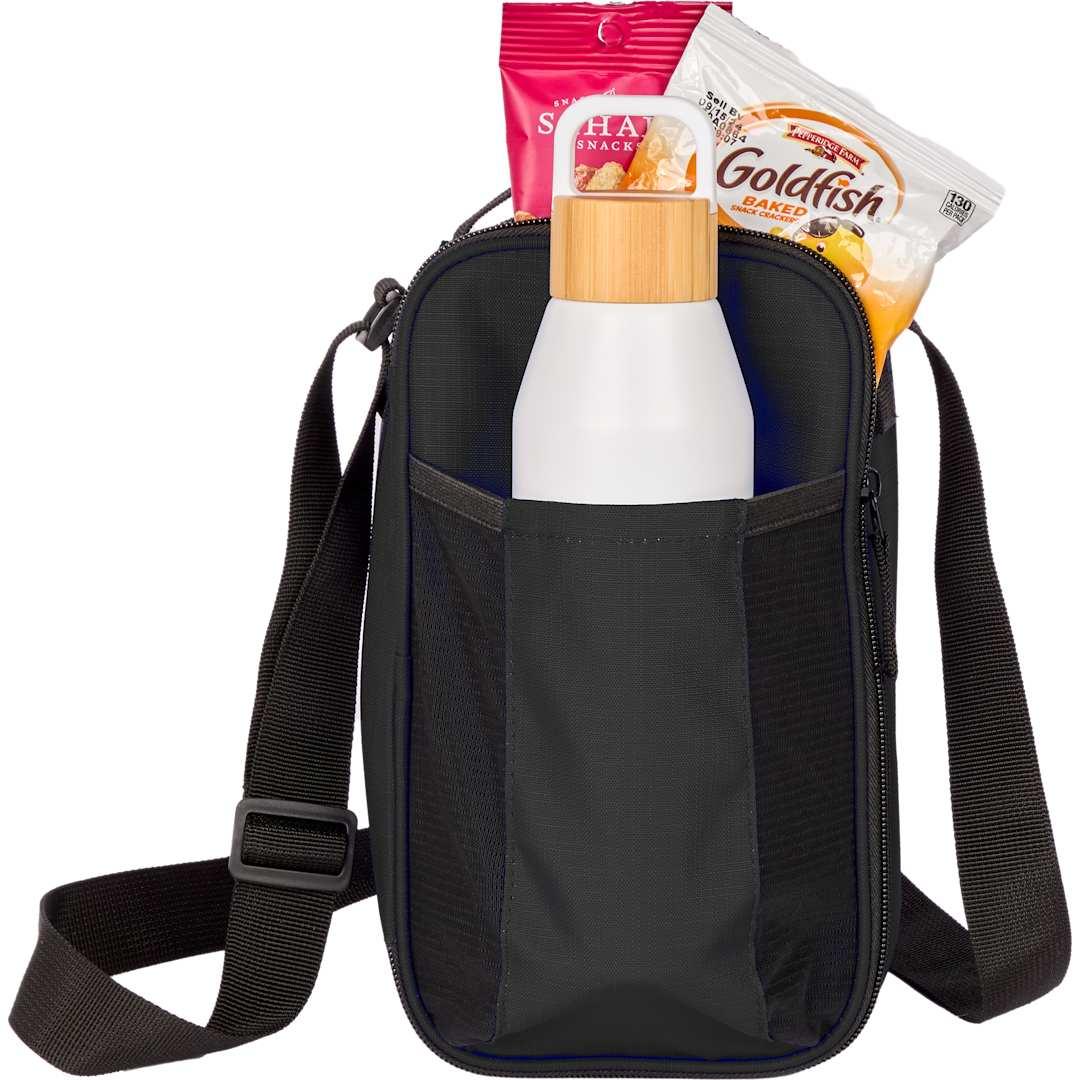 Crossbody recycled 6-can cooler Royal miniatura 6