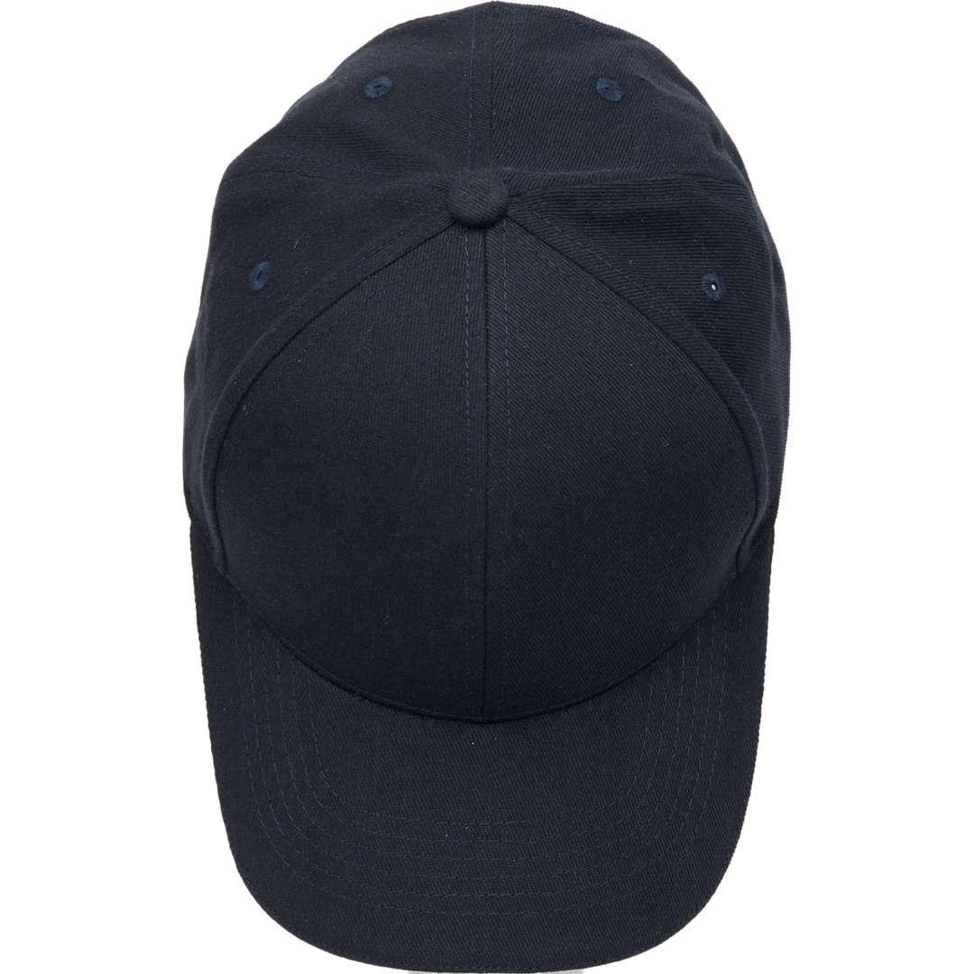 Recycled cotton twill 6 panel split peak ballcap Royal miniatura 16