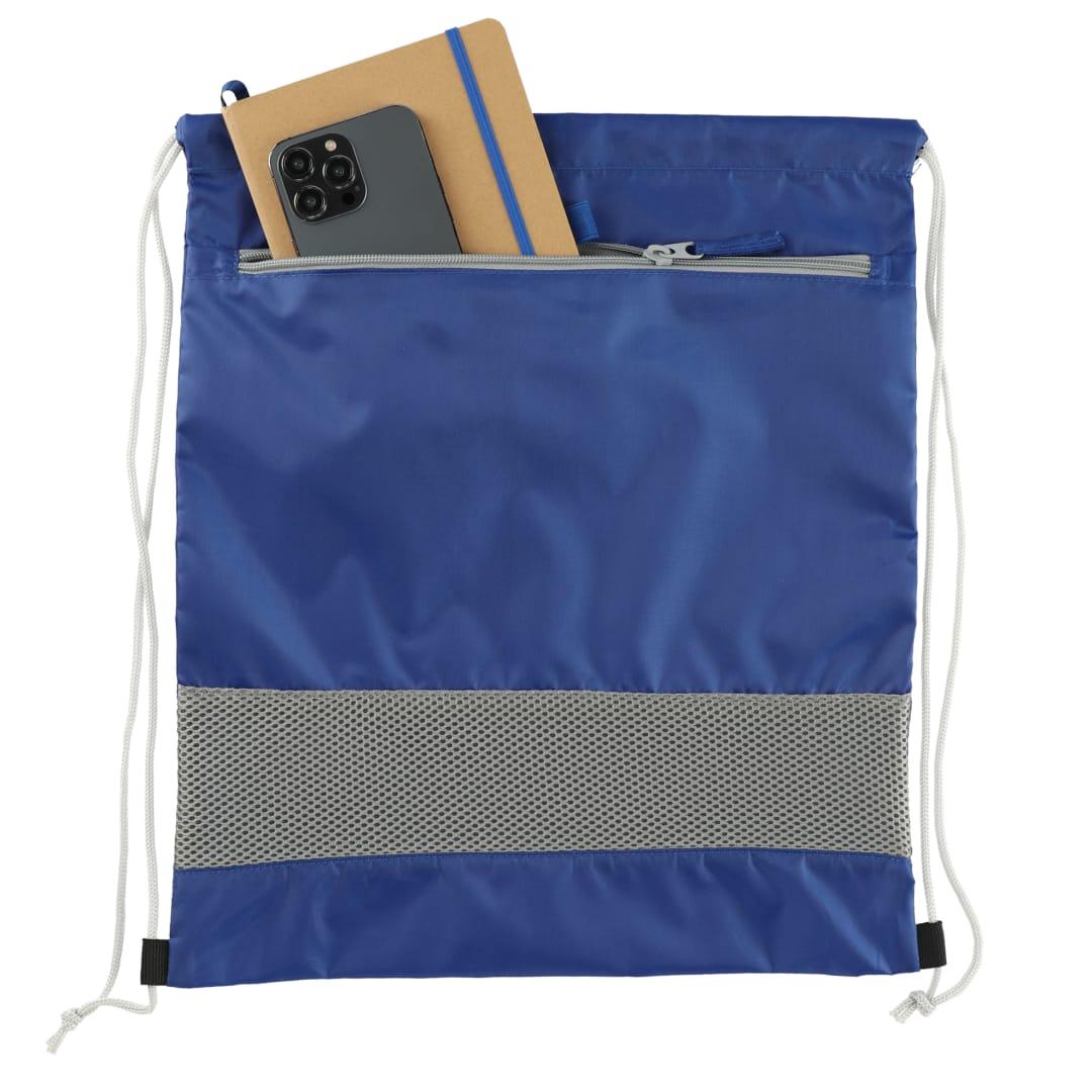 Sparks recycled drawstring bag Black miniatura 19