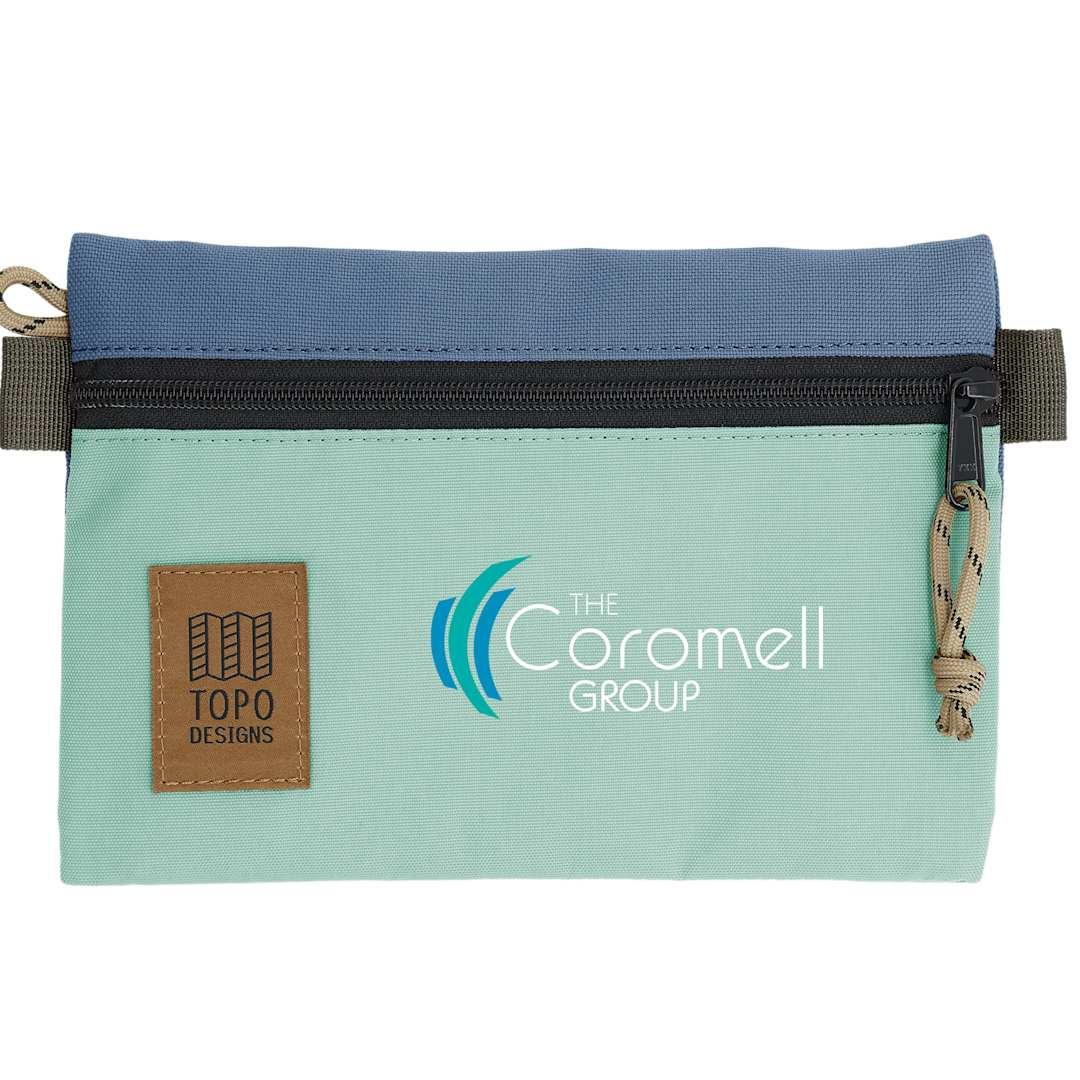 Topo designs accessory travel pouch Navy Blue miniatura 15