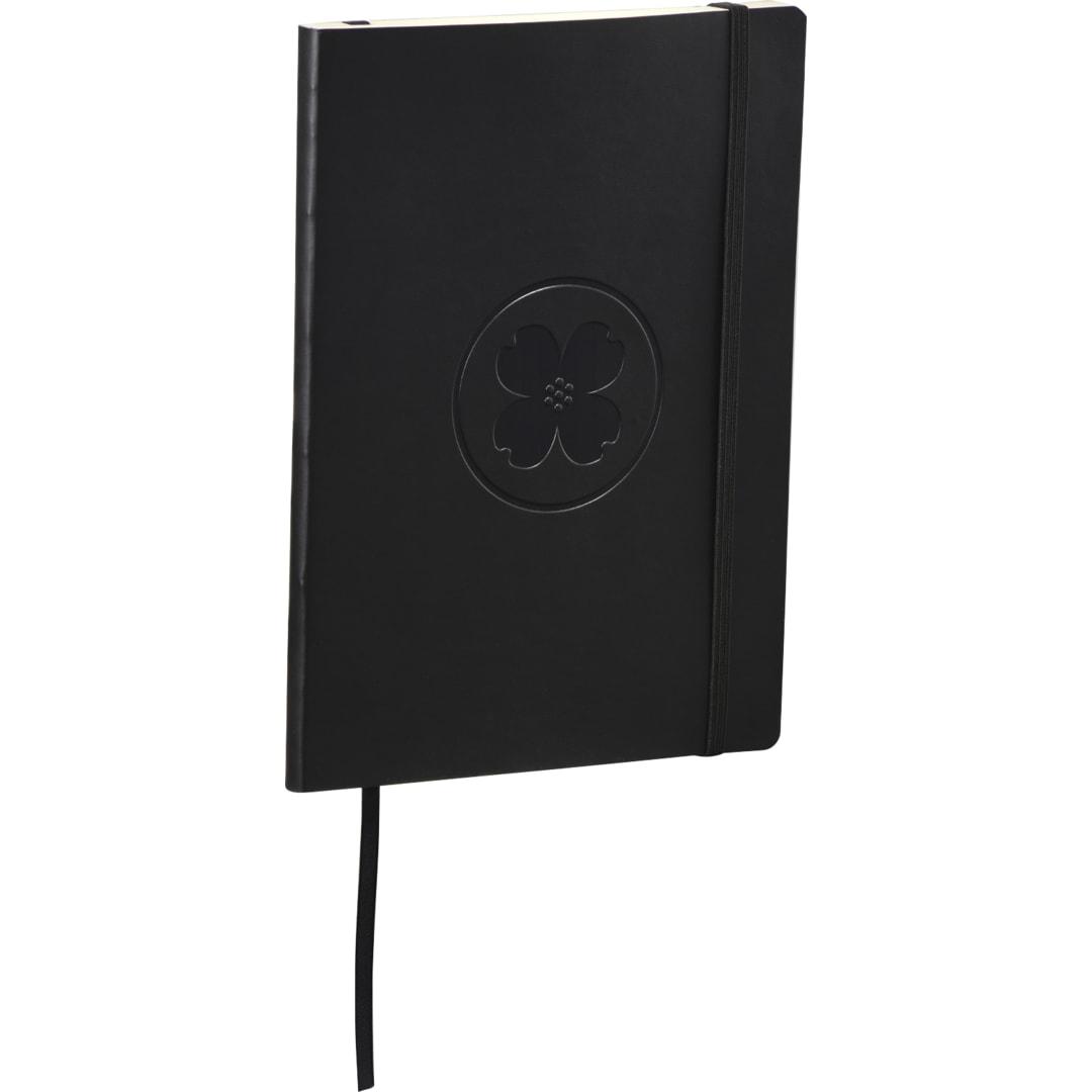 Fsc® mix 6.75 x 9.5 pedova™ large soft journal Navy Blue miniatura 5