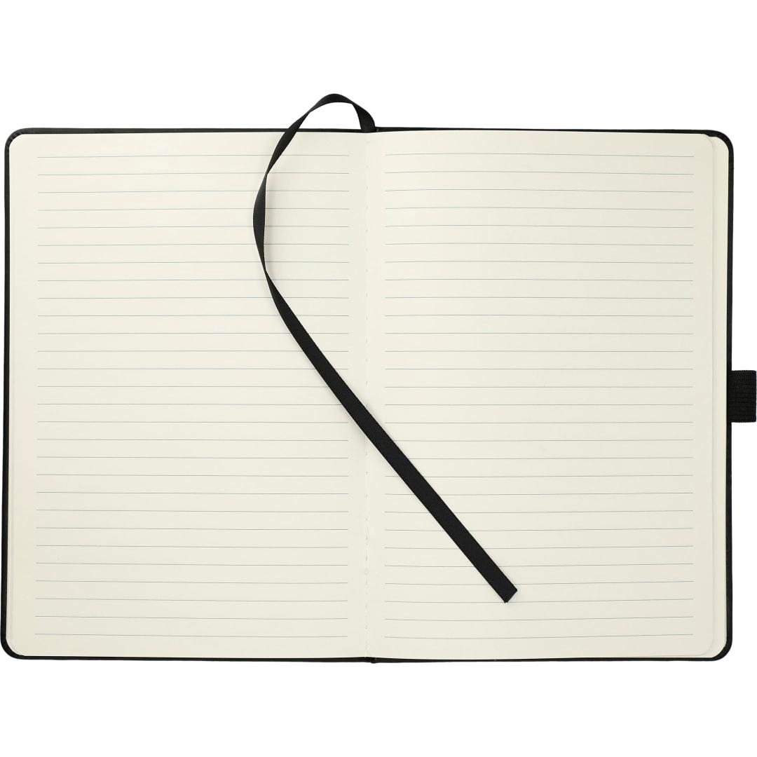 Fsc® mix 5.5x8.5 vienna phone pocket bound journal Black front