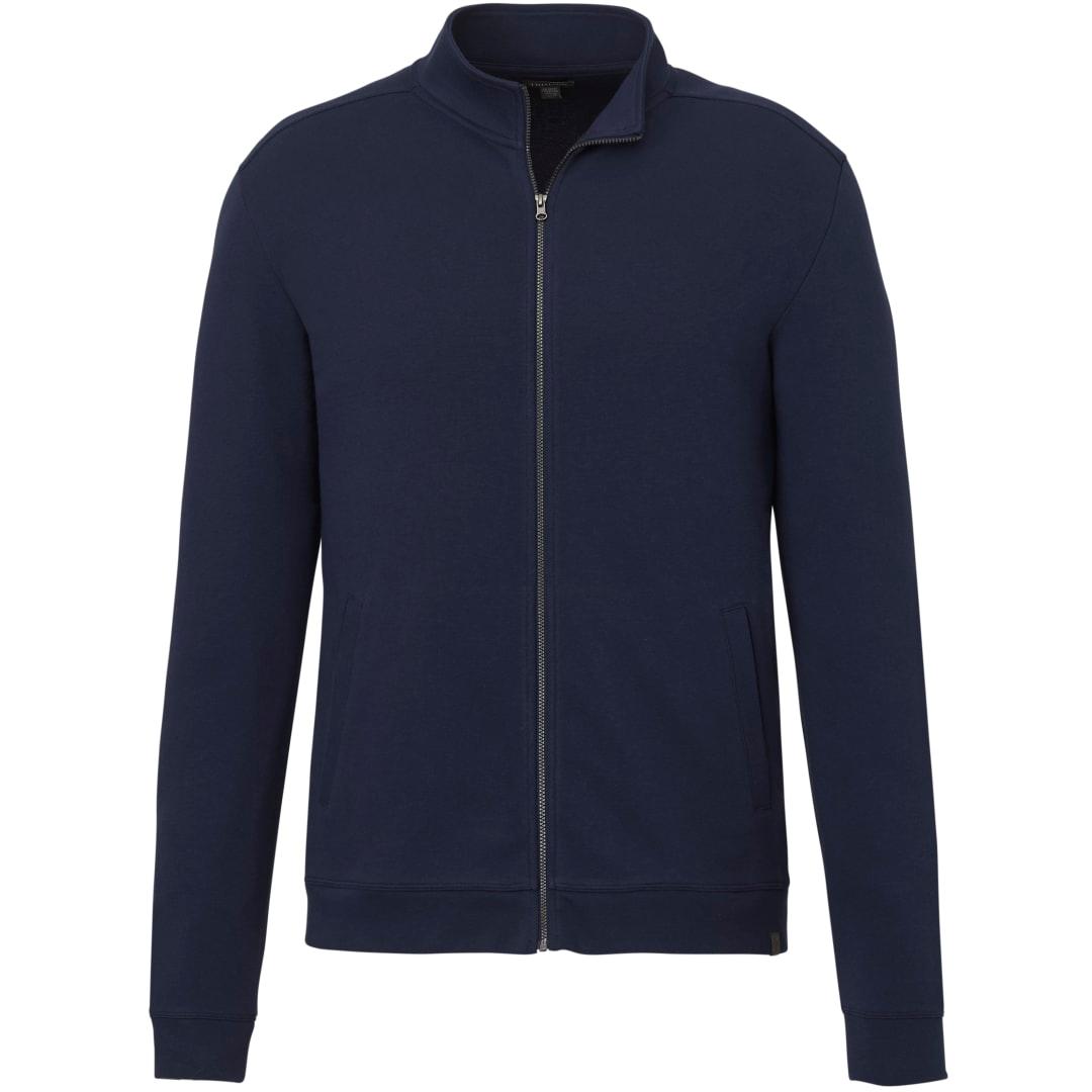 Rigi eco knit full zip - mens Navy Blue miniatura 3