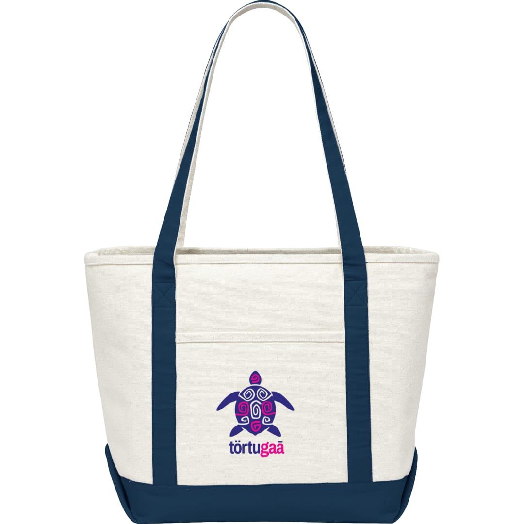 Baltic 18oz cotton canvas tote Black miniatura 7