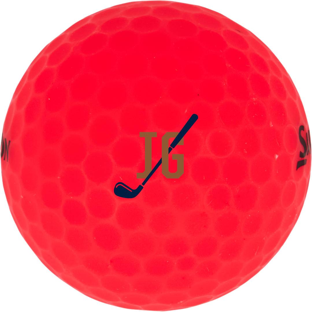 Srixon soft feel brite golf balls - 3 pack Orange miniatura 18