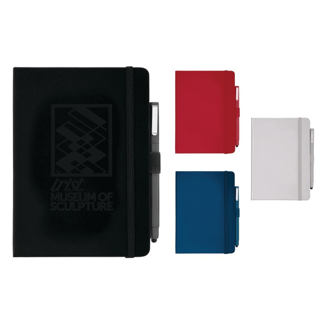 Fsc® mix vienna hard bound journal bundle set Black front