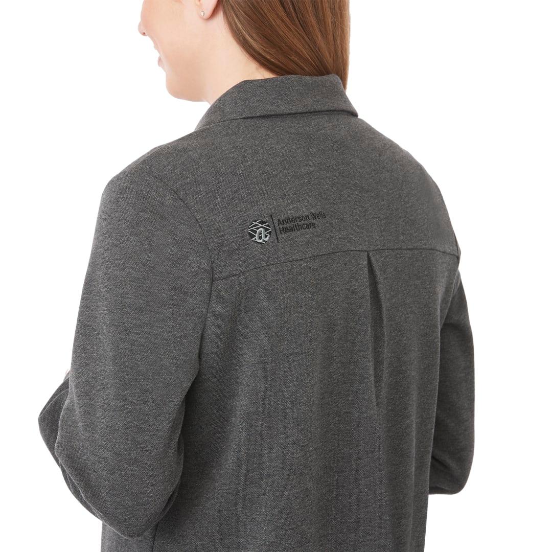 Rigi eco knit button cardi - womens Black miniatura 9