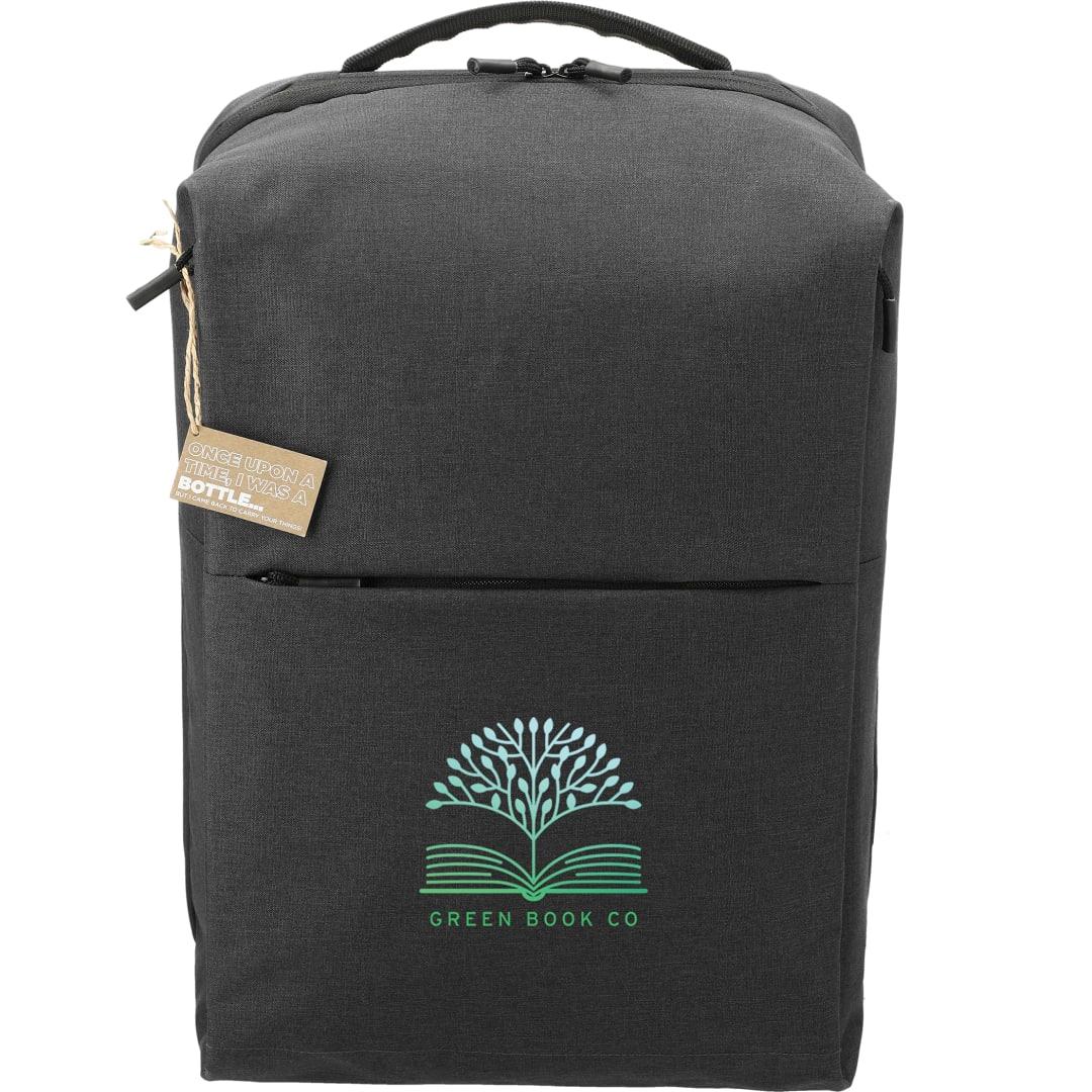 Aft recycled 15 computer backpack Navy Blue miniatura 8