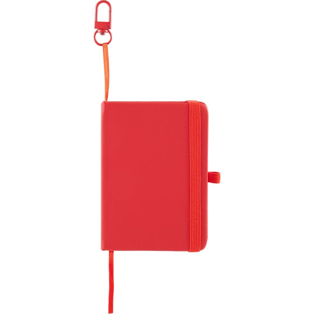 Mini recycled notebook w/ clip Black miniatura 32