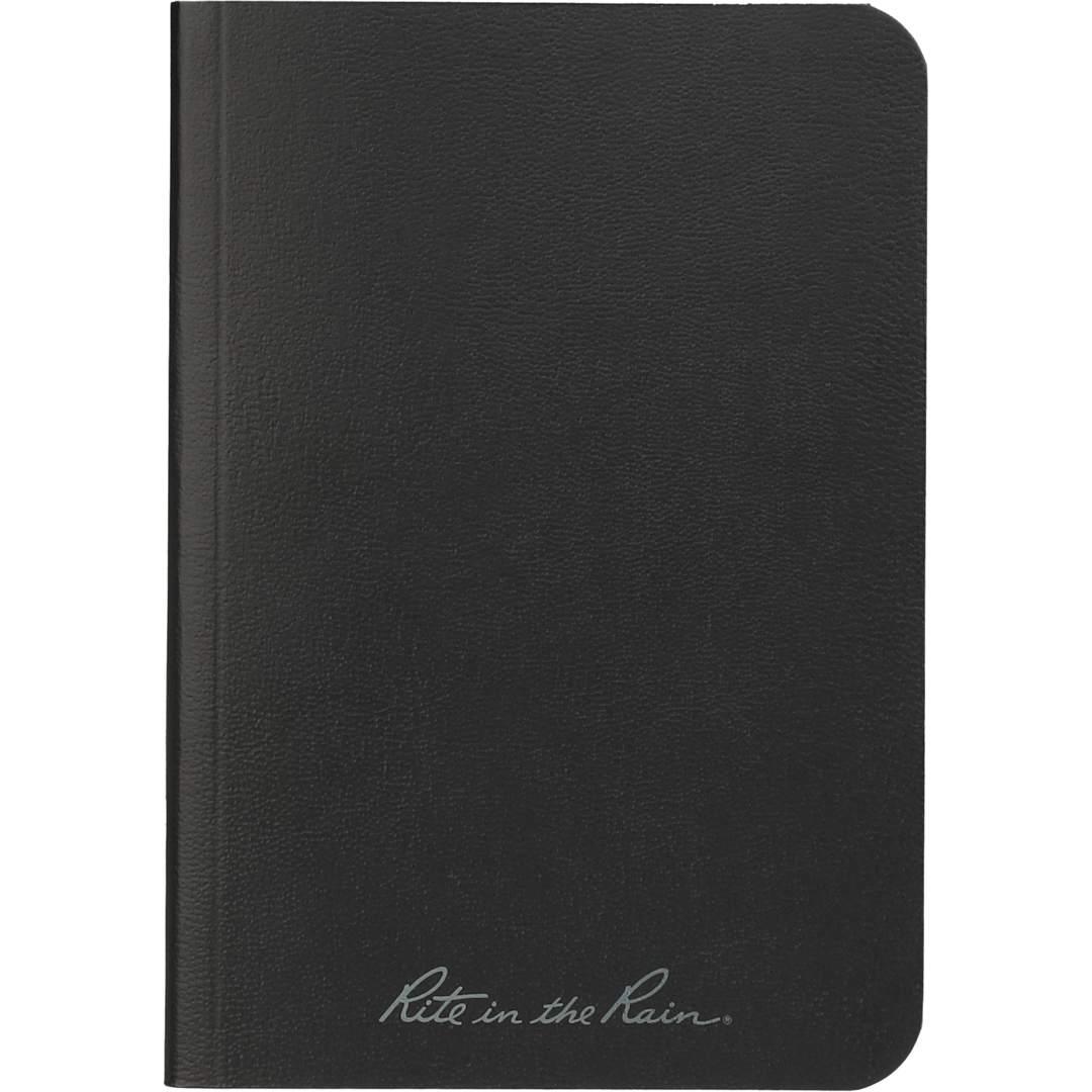 3.5 X 5.25 rite in the rain soft cover notebook Black miniatura 7