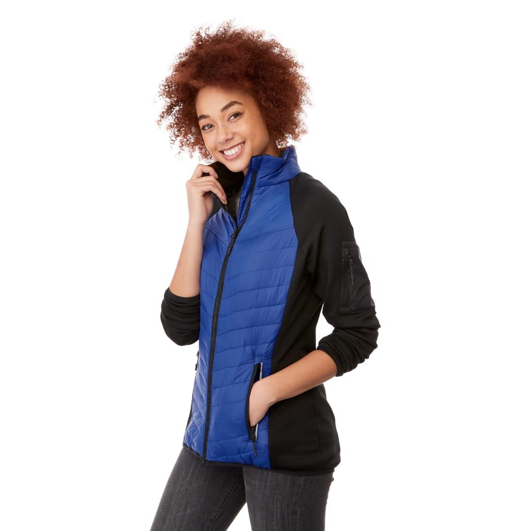 Womens banff hybrid insulated jacket Navy Blue miniatura 13