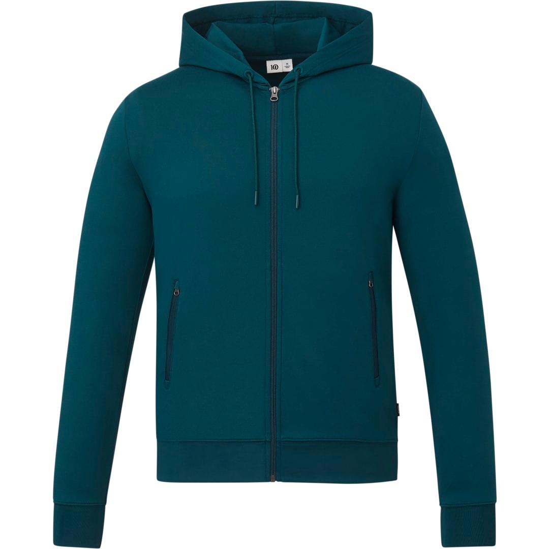 Tentree stretch knit zip up - mens Blue miniatura 7