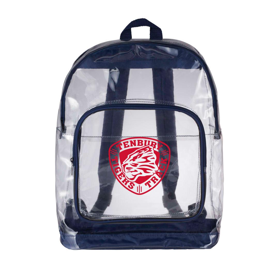 Rally clear backpack Black miniatura 19