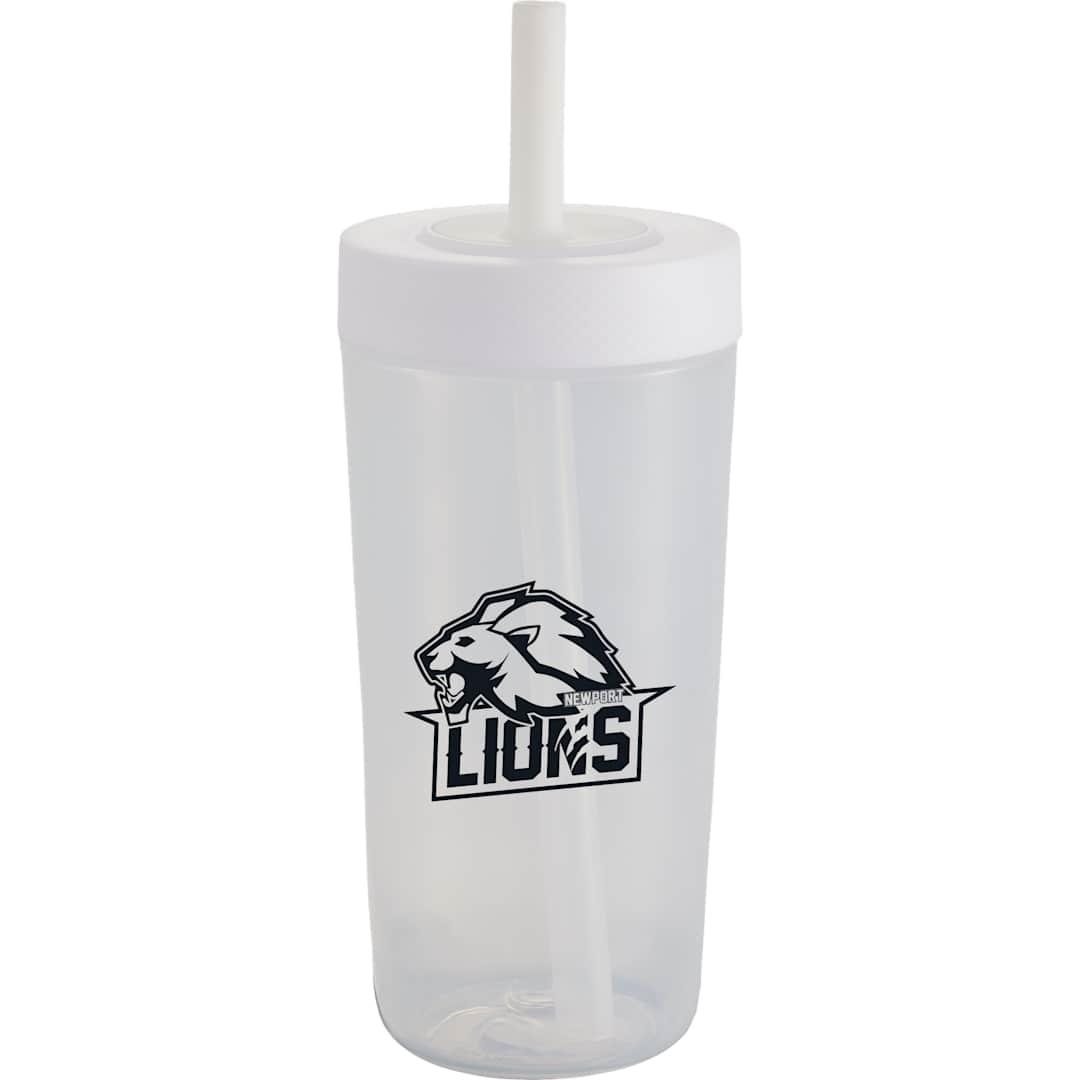 Everywhere 22oz recycled straw tumbler Royal miniatura 28