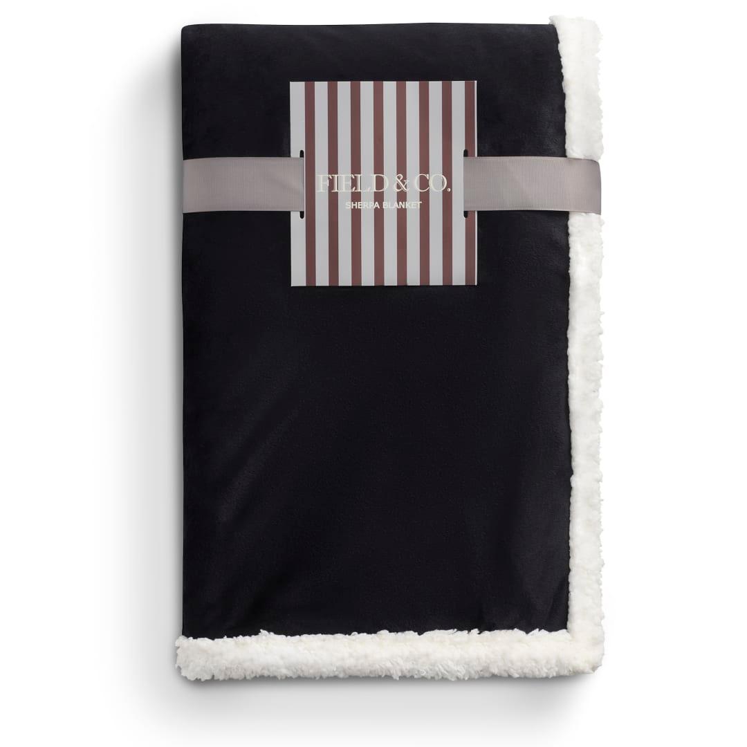 Field & co. 100% recycled pet sherpa blanket Grey miniatura 3