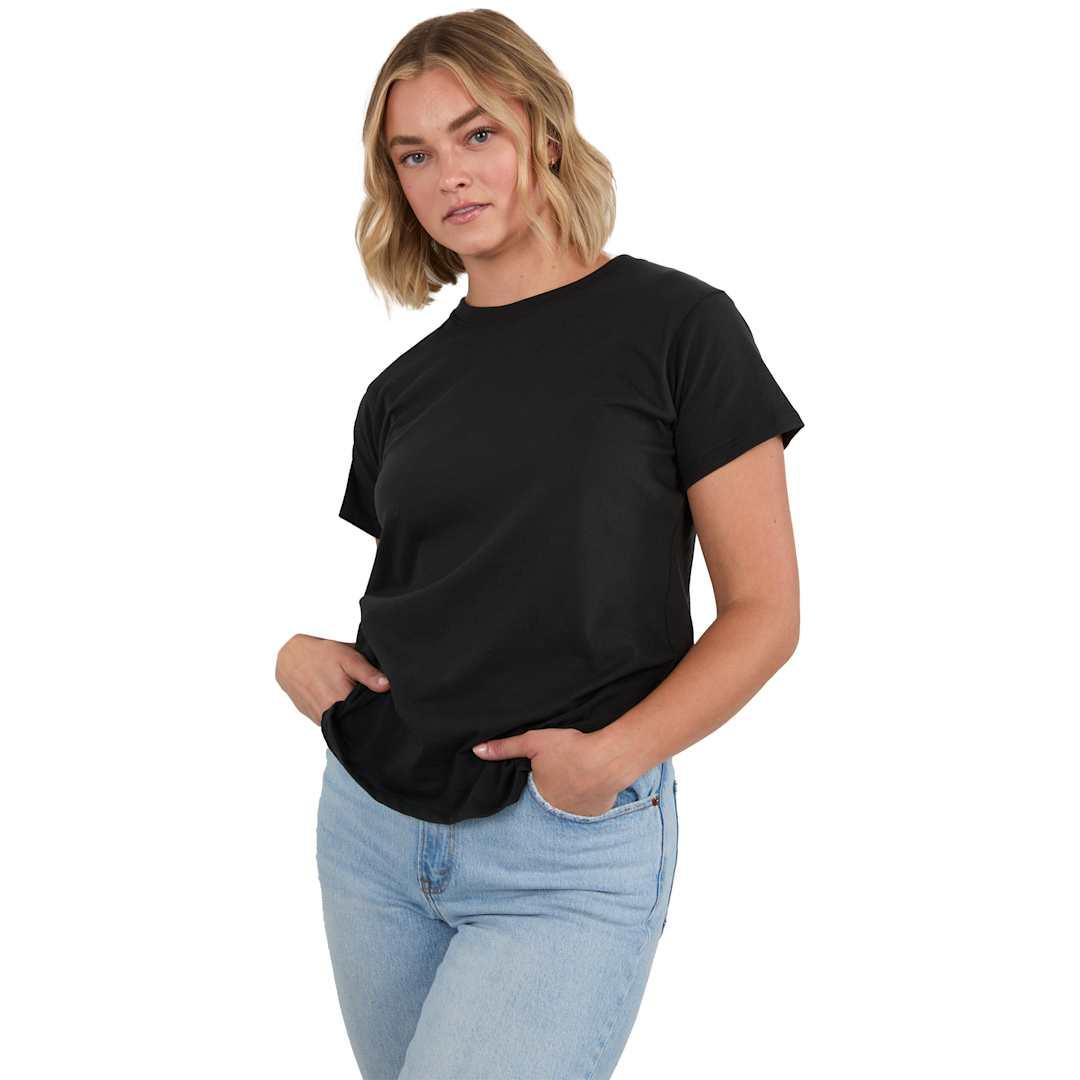 American giant cotton crew neck tee - womens White miniatura 14