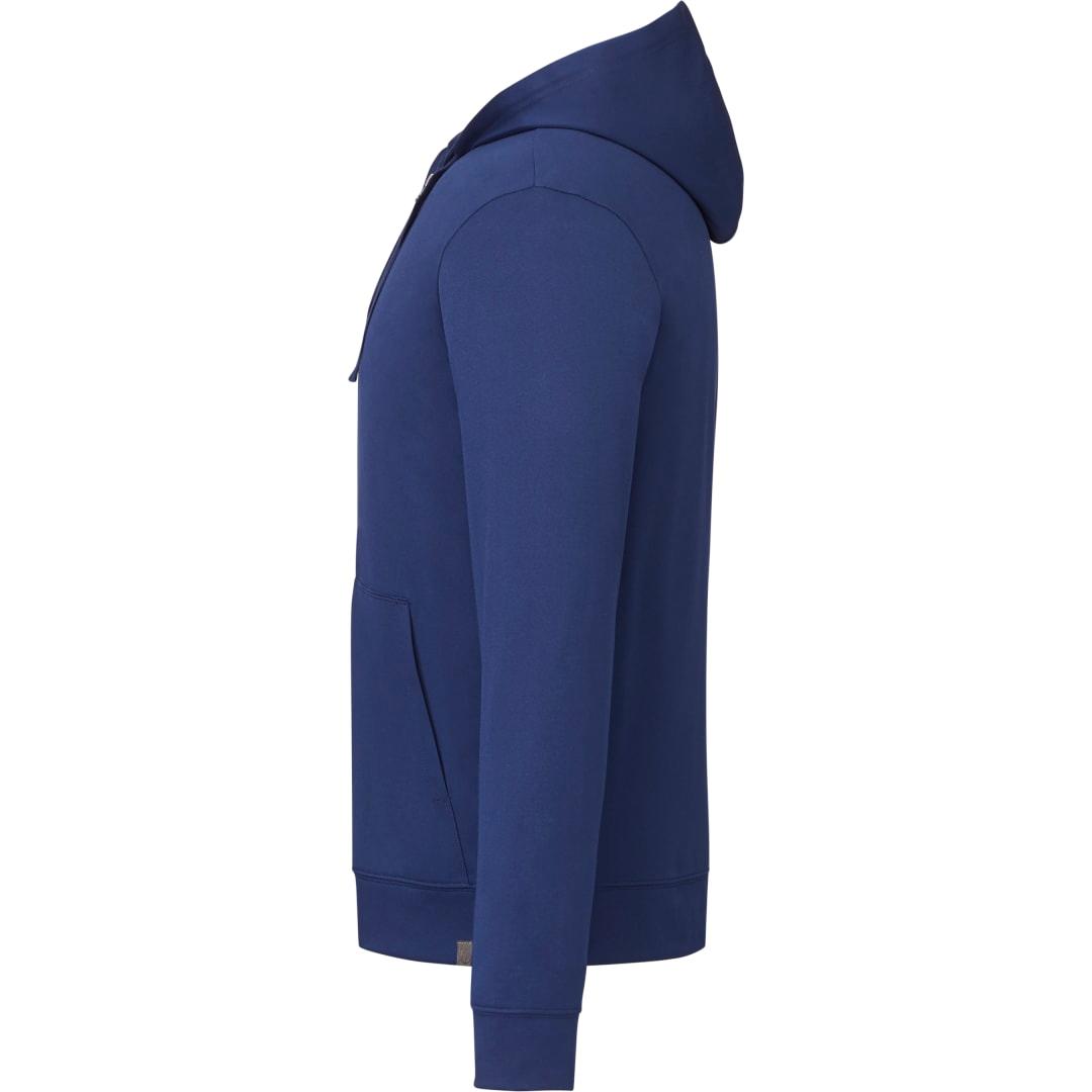 Mens lavar eco knit full zip hoody Navy Blue miniatura 4