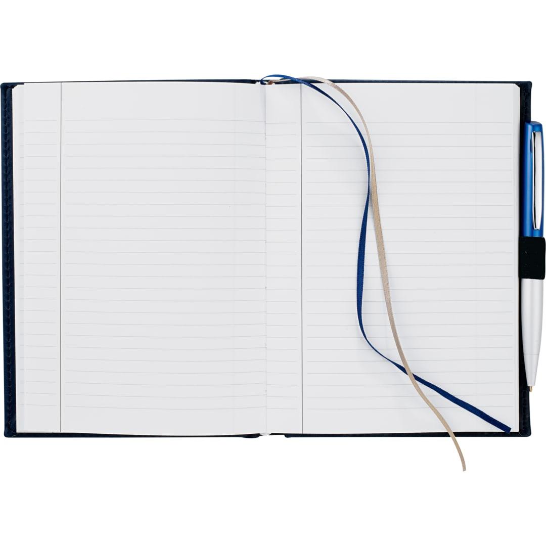 Fsc® mix 5 x 7 pedova™ bound journal Navy Blue miniatura 5