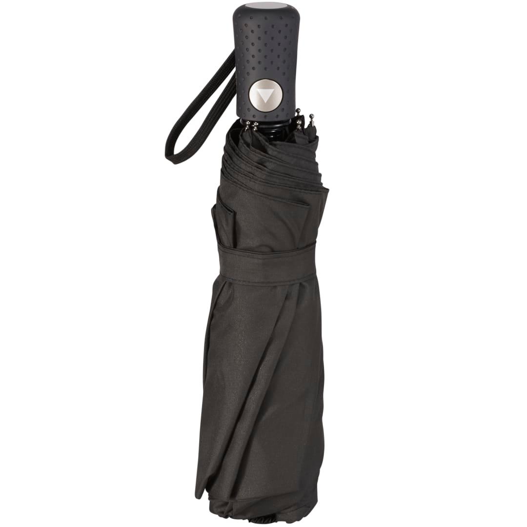 46 Recycled auto open umbrella Black miniatura 3