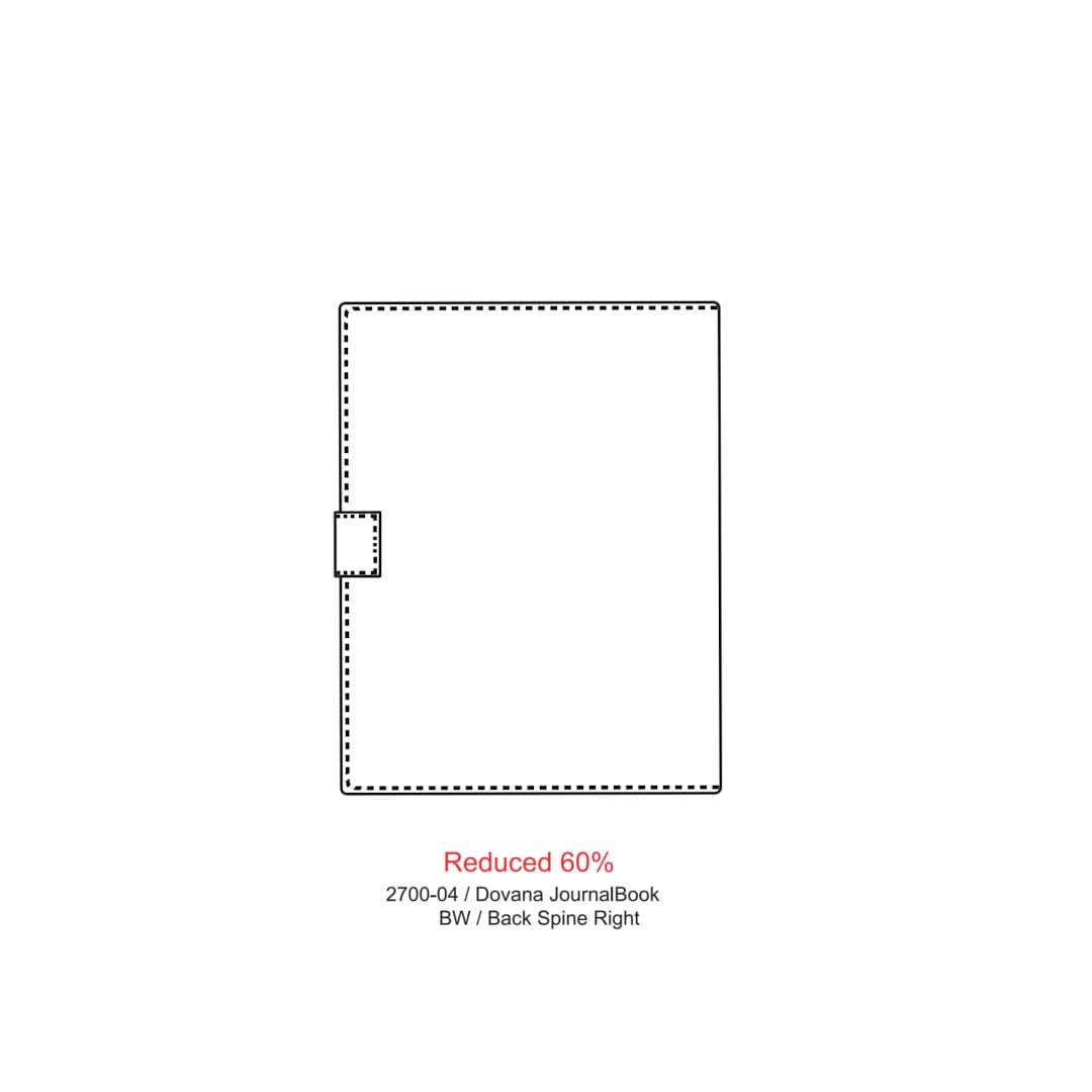 Fsc® mix 6.5 x 8.25 dovana™ journal Black miniatura 5