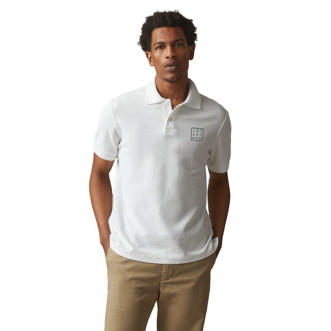 American giant cotton pique polo - mens White miniatura 12