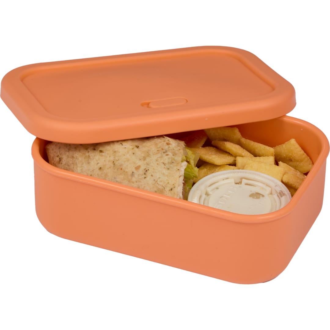 Silicone food storage box with air valve 24oz Several Colors miniatura 13