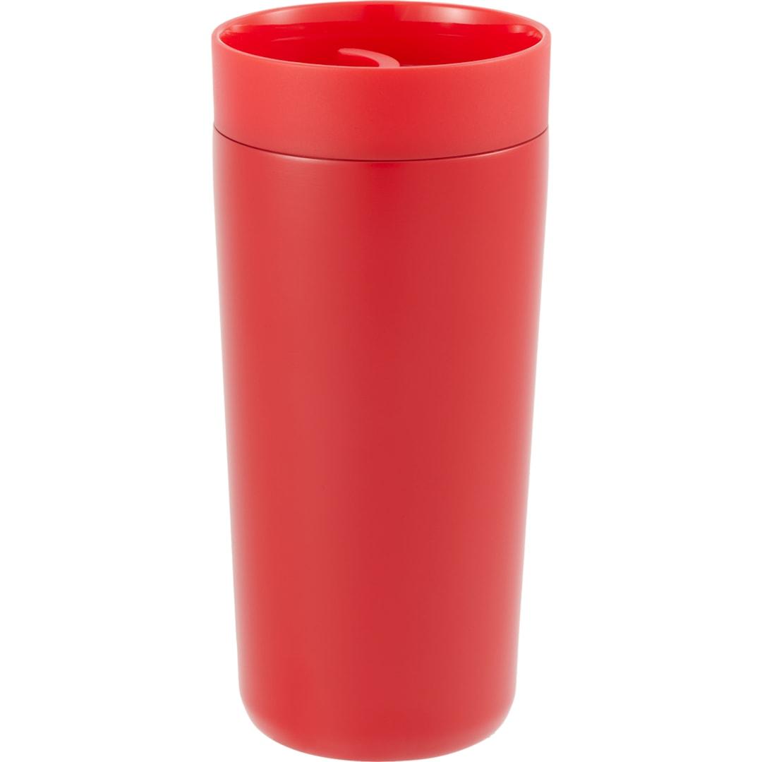Maddie recycled ss vacuum tumbler w/ 360 lid 16oz Black miniatura 27