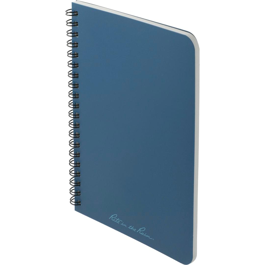 4.6 X 7 rite in the rain side spiral notebook Black miniatura 15