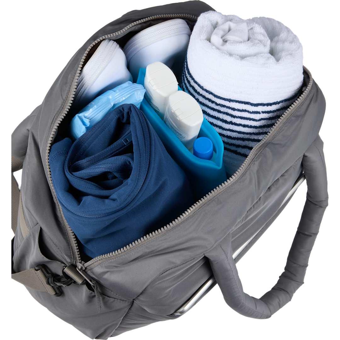 Puffer recycled duffle bag Grey miniatura 6