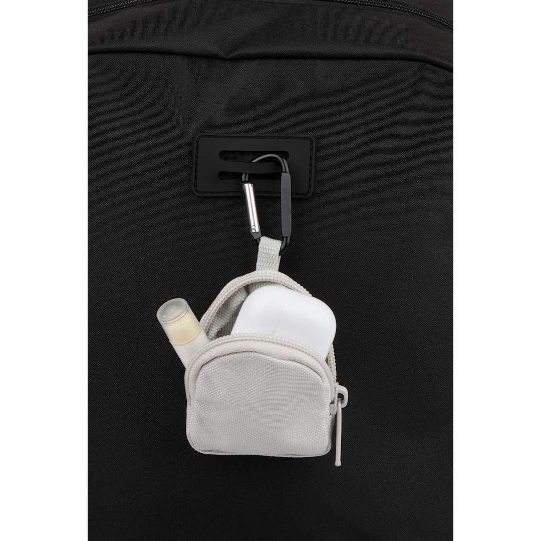 Mini backpack bag charm Natural miniatura 13