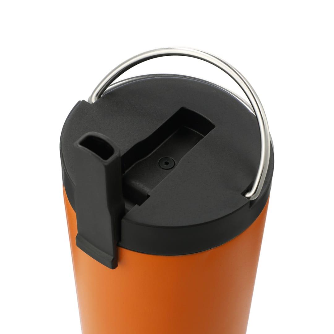 Thor copper insulated tumbler 24oz flip straw lid Black miniatura 25