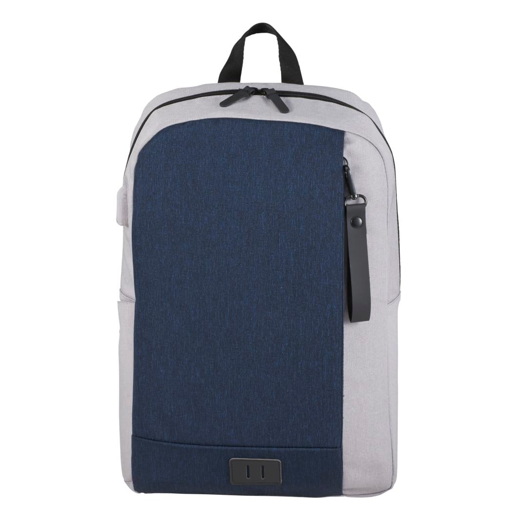 Nbn whitby slim 15 computer backpack w/ usb port Navy Blue miniatura 16
