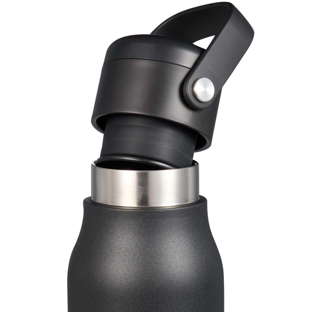 Explorer threadless recycled stainless bottle 25oz Black miniatura 8