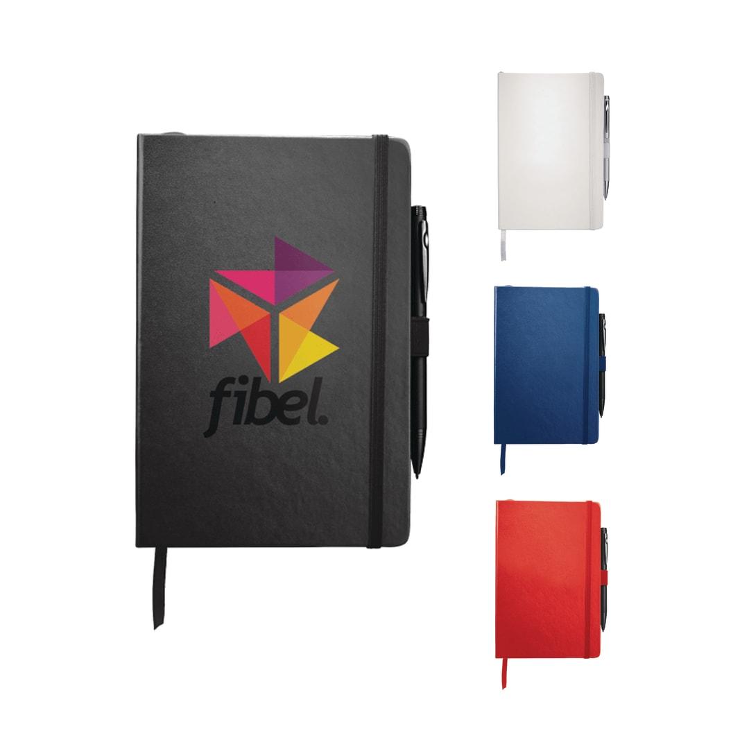 Fsc® mix 5.5 x 8.5 nova bound journal Black front