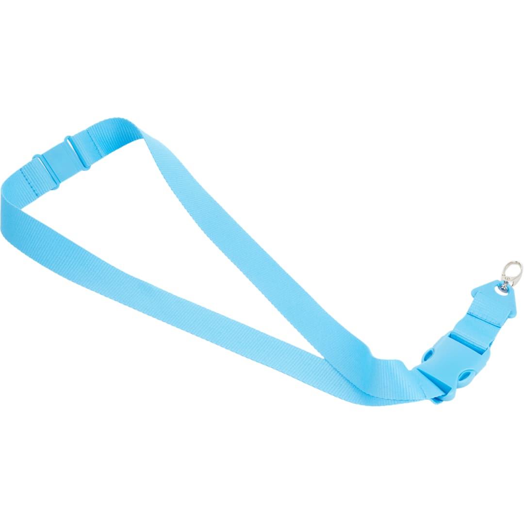 Monochrome hang in there lanyard Blue miniatura 2