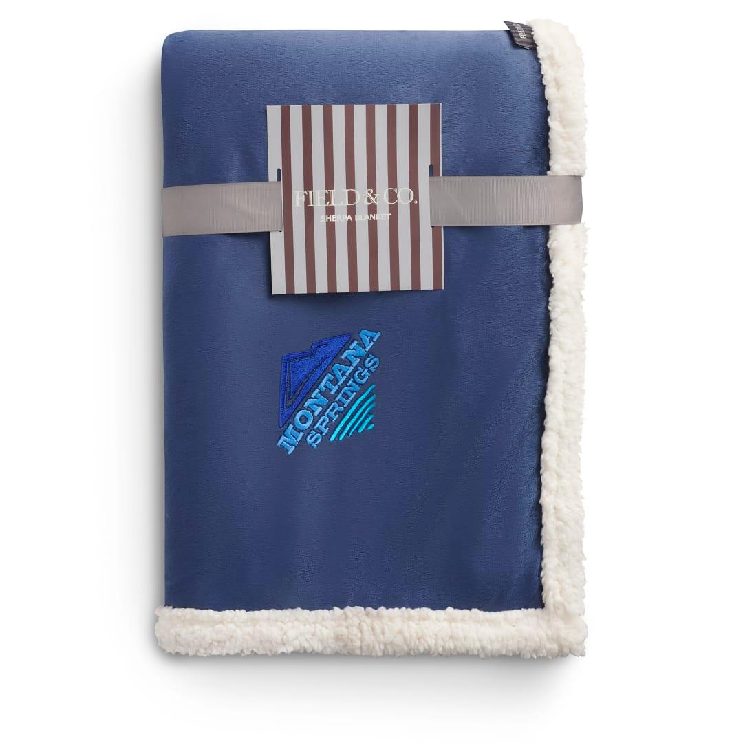 Field & co.® sherpa blanket Navy Blue miniatura 34