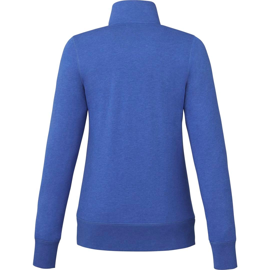 Womens argus eco fleece full zip Royal front