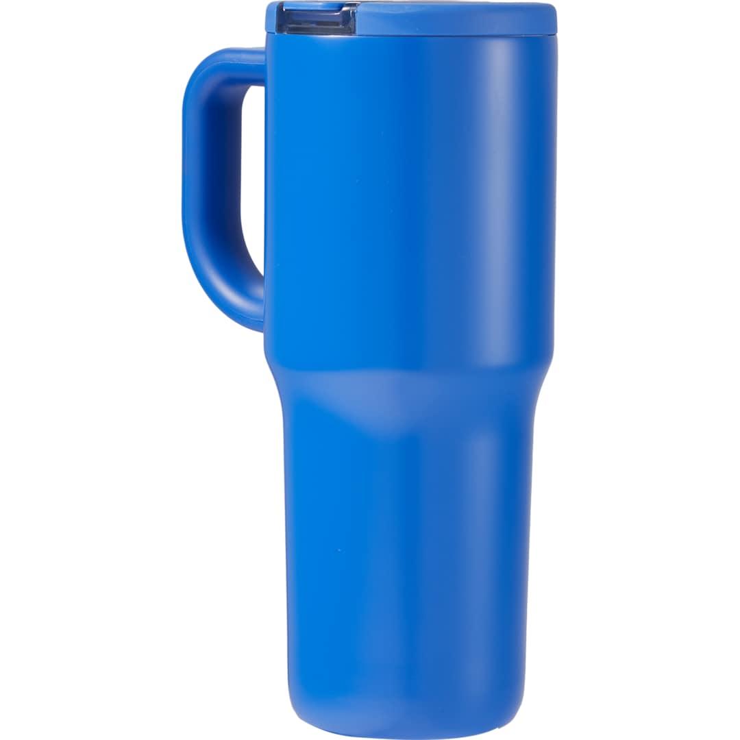 Alpine 30oz vac insul mug w/protective straw cover Bay Blue miniatura 5