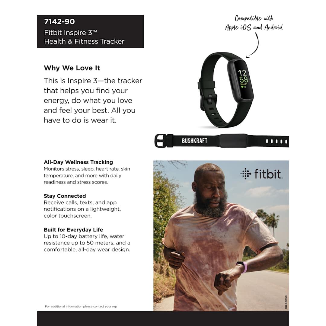 Fitbit inspire 3 Black miniatura 4