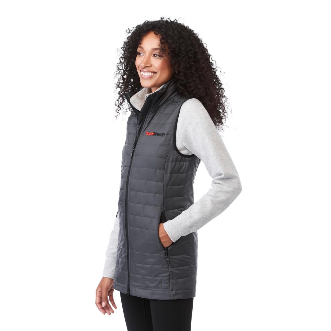Womens telluride packable insulated vest Black miniatura 30